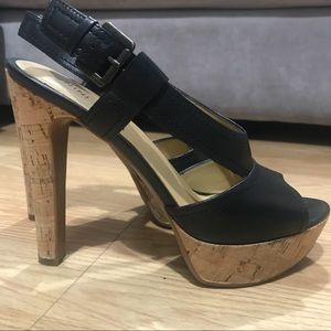 Nine West Cork Platforms